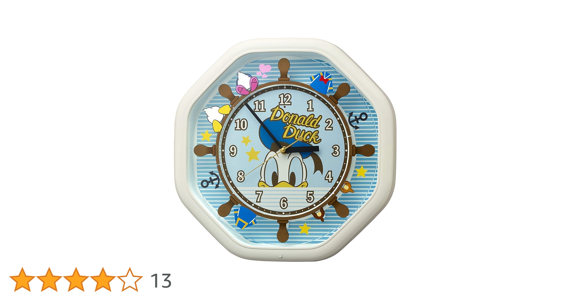 Amazon.co.jp: リズム(RHYTHM) ディズニー ドナルドダック 掛け時計